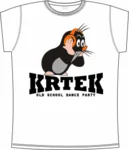 krtek - old school dance party white 